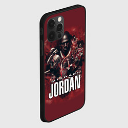 Чехол для iPhone 12 Pro MICHAEL JORDAN, цвет: 3D-черный — фото 2