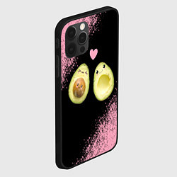 Чехол для iPhone 12 Pro Авокадо, цвет: 3D-черный — фото 2