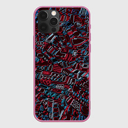 Чехол iPhone 12 Pro Абстракция Неони