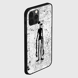 Чехол для iPhone 12 Pro Сиреноголовый, цвет: 3D-черный — фото 2