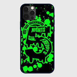 Чехол для iPhone 12 Pro Five Nights at Freddy, цвет: 3D-черный