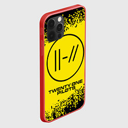 Чехол для iPhone 12 Pro TWENTY ONE PILOTS 21 PILOTS, цвет: 3D-красный — фото 2