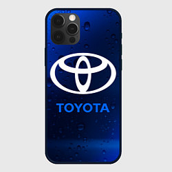 Чехол для iPhone 12 Pro TOYOTA ТОЙОТА, цвет: 3D-черный