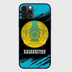 Чехол для iPhone 12 Pro KAZAKHSTAN КАЗАХСТАН, цвет: 3D-черный