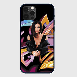 Чехол для iPhone 12 Pro Supergirl, цвет: 3D-черный