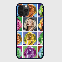 Чехол для iPhone 12 Pro Buzova pop-art, цвет: 3D-черный