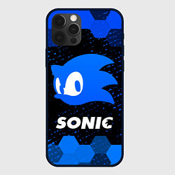 Чехол для iPhone 12 Pro СОНИК SONIC, цвет: 3D-черный