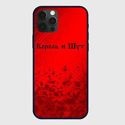 Чехол для iPhone 12 Pro КОРОЛЬ И ШУТ, цвет: 3D-черный