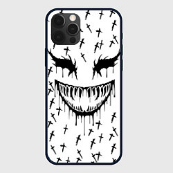 Чехол для iPhone 12 Pro GHOSTEMANE, цвет: 3D-черный