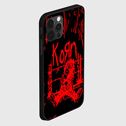 Чехол для iPhone 12 Pro Korn, цвет: 3D-черный — фото 2