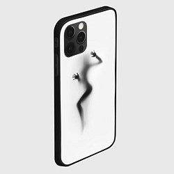 Чехол для iPhone 12 Pro ДЕВУШКА ЗА СТЕКЛОМ, цвет: 3D-черный — фото 2