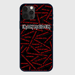 Чехол для iPhone 12 Pro IRON MAIDEN SONGS Z, цвет: 3D-черный