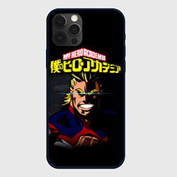 Чехол для iPhone 12 Pro MY HERO ACADEMIA Z, цвет: 3D-черный