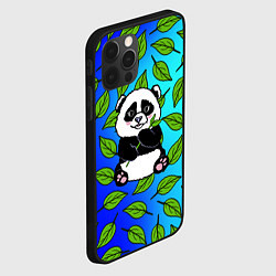 Чехол для iPhone 12 Pro Панда, цвет: 3D-черный — фото 2