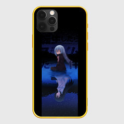 Чехол для iPhone 12 Pro Slime, цвет: 3D-желтый