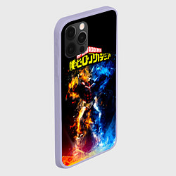 Чехол для iPhone 12 Pro Моя геройская академия, цвет: 3D-светло-сиреневый — фото 2