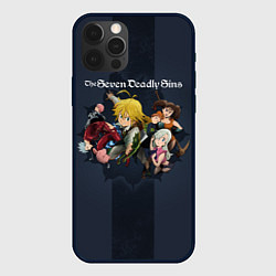 Чехол для iPhone 12 Pro The Seven Deadly Sins, цвет: 3D-черный
