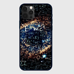 Чехол для iPhone 12 Pro Формула Вселенной, цвет: 3D-черный