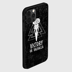 Чехол для iPhone 12 Pro Victory or Valhalla, цвет: 3D-черный — фото 2