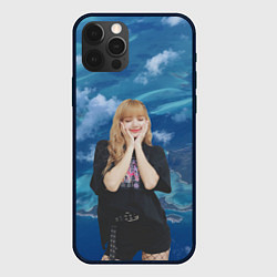 Чехол для iPhone 12 Pro LISA BLACKPINK, цвет: 3D-черный