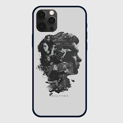 Чехол для iPhone 12 Pro Inception, цвет: 3D-черный