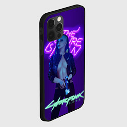 Чехол для iPhone 12 Pro Cyberpunk 2077 V, цвет: 3D-черный — фото 2