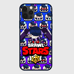 Чехол для iPhone 12 Pro BRAWL STARS EDGAR, цвет: 3D-черный