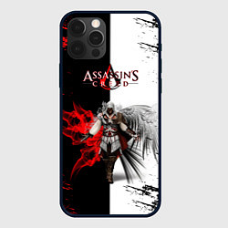 Чехол для iPhone 12 Pro ASSASSINS CREED, цвет: 3D-черный