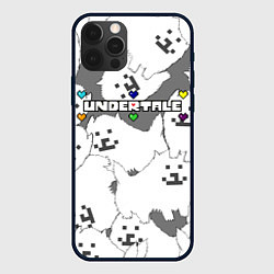 Чехол для iPhone 12 Pro Undertale, цвет: 3D-черный