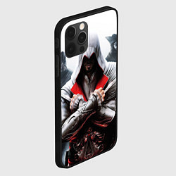 Чехол для iPhone 12 Pro Assassin’s Brotherhood S, цвет: 3D-черный — фото 2
