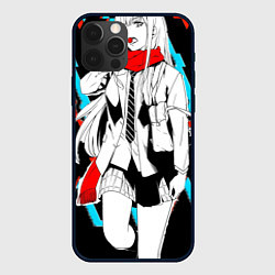 Чехол для iPhone 12 Pro Darling in the Franxx, цвет: 3D-черный