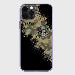 Чехол для iPhone 12 Pro Counter Strike, цвет: 3D-светло-сиреневый