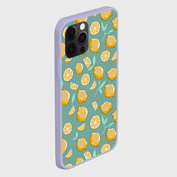 Чехол для iPhone 12 Pro Lemon, цвет: 3D-светло-сиреневый — фото 2