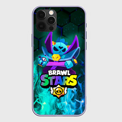 Чехол для iPhone 12 Pro Dark Lord Spike Brawl Stars, цвет: 3D-светло-сиреневый