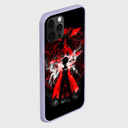 Чехол для iPhone 12 Pro Стальной алхимик, цвет: 3D-светло-сиреневый — фото 2