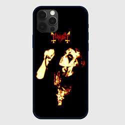 Чехол для iPhone 12 Pro Mayhem, цвет: 3D-черный