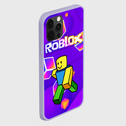 Чехол для iPhone 12 Pro ROBLOX КУБЫ, цвет: 3D-светло-сиреневый — фото 2