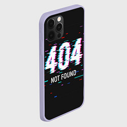 Чехол для iPhone 12 Pro Глитч 404, цвет: 3D-светло-сиреневый — фото 2