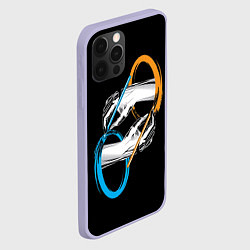 Чехол для iPhone 12 Pro PORTAL 2 ПОРТАЛ 2, цвет: 3D-светло-сиреневый — фото 2