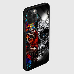 Чехол для iPhone 12 Pro TIGER, цвет: 3D-черный — фото 2