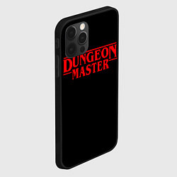 Чехол для iPhone 12 Pro Stranger Dungeon Master, цвет: 3D-черный — фото 2