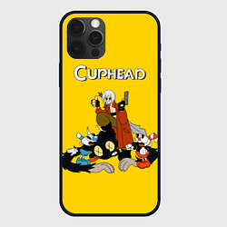 Чехол для iPhone 12 Pro Cuphead x DMC, цвет: 3D-черный