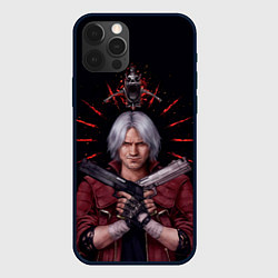 Чехол для iPhone 12 Pro Saint Dante, цвет: 3D-черный