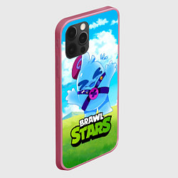 Чехол для iPhone 12 Pro Сквик Squeak Brawl Stars, цвет: 3D-малиновый — фото 2