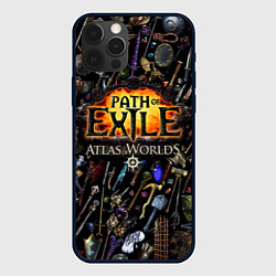 Чехол для iPhone 12 Pro Path of Exile, цвет: 3D-черный