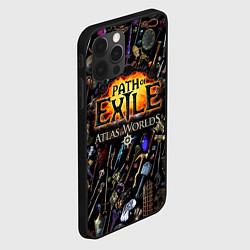 Чехол для iPhone 12 Pro Path of Exile, цвет: 3D-черный — фото 2