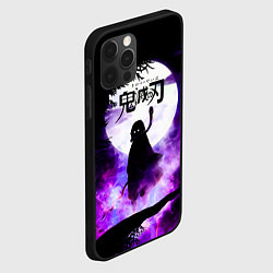 Чехол для iPhone 12 Pro Demon Slayer: Kimetsu no Yaiba, цвет: 3D-черный — фото 2