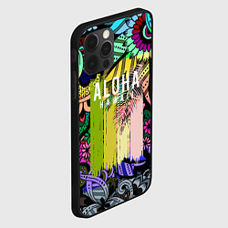 Чехол для iPhone 12 Pro АЛОХА ГАВАЙИ ALOHA HAWAII, цвет: 3D-черный — фото 2