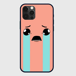 Чехол для iPhone 12 Pro Crying Isaac, цвет: 3D-черный