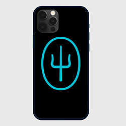 Чехол для iPhone 12 Pro Scaled And Icy Logo, цвет: 3D-черный